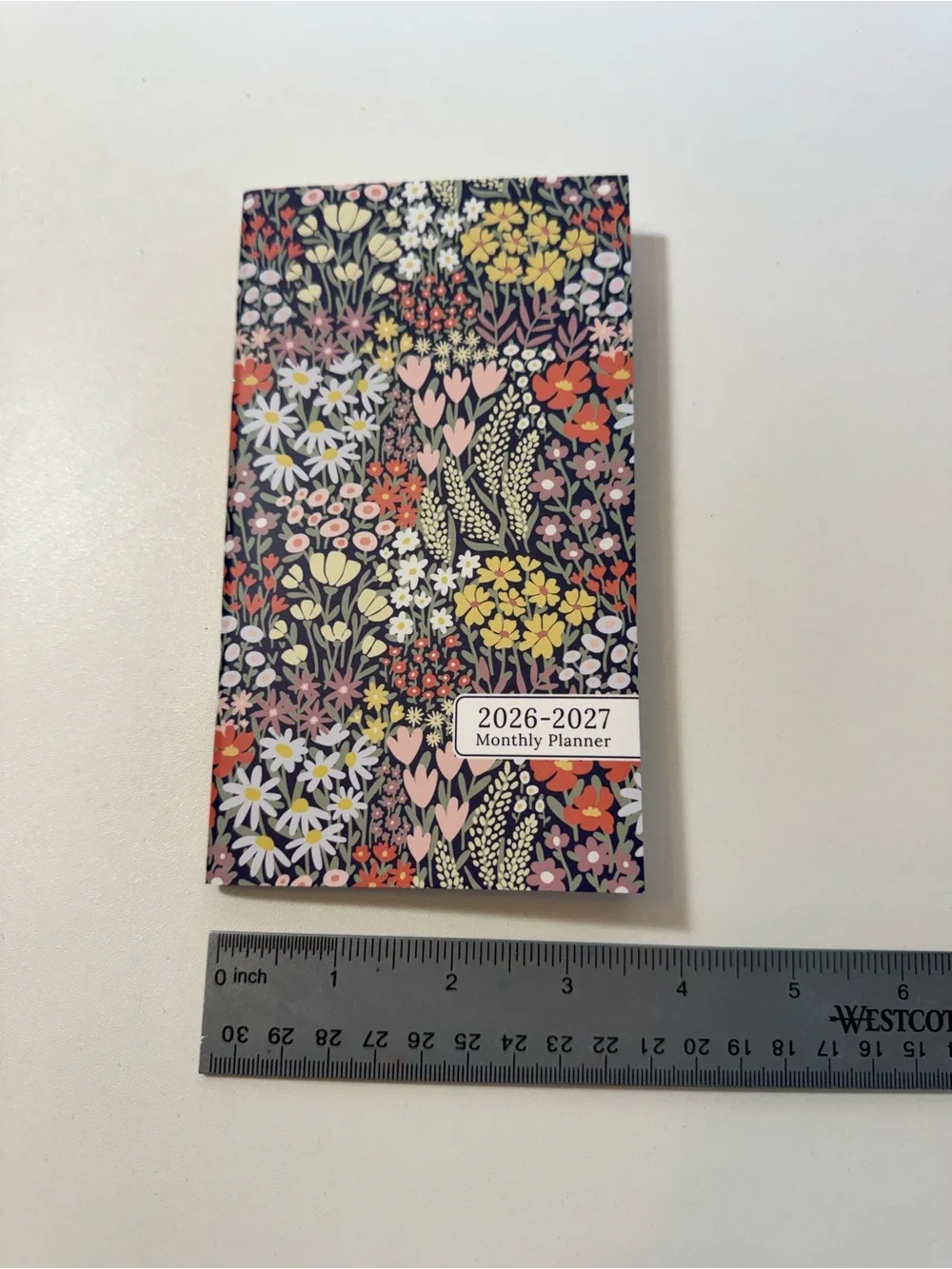 Floral Pattern 2026-2027 Pocket Calendar